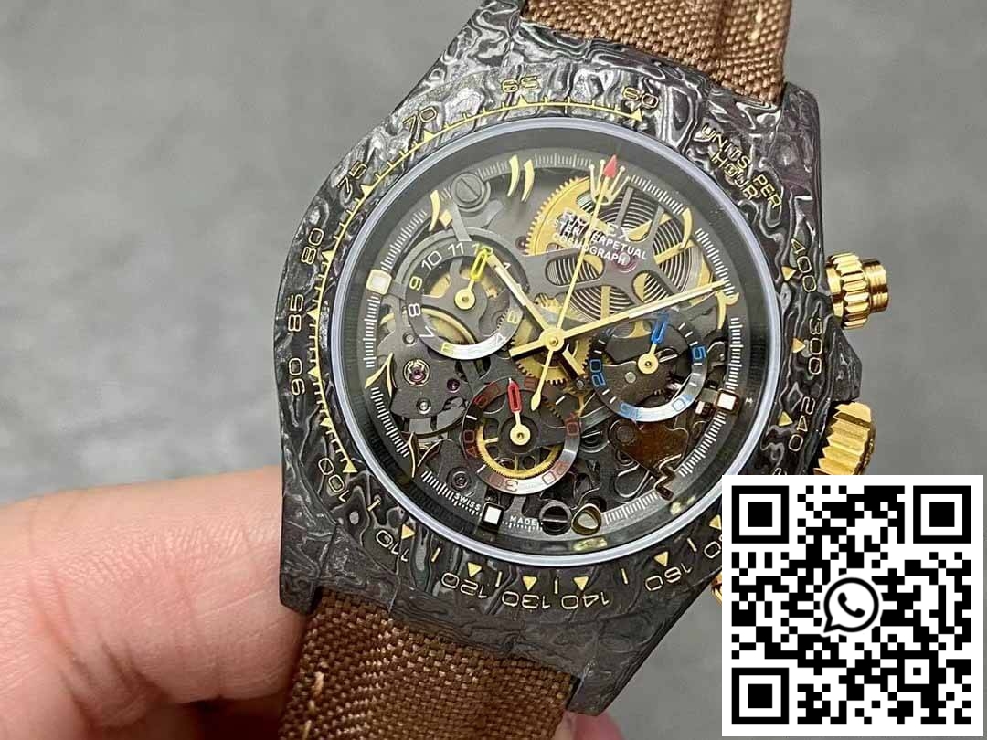 Replica Rolex Daytona Diw Factory Carbon Fiber Hollow Dial 6 Replica Rolex Daytona Diw Factory Carbon Fiber Hollow Dial 6