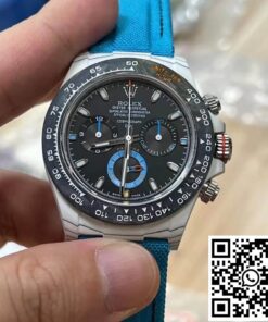 Replica Rolex Daytona Diw Factory Ntpt Carbon Fiber Blue Strap 2