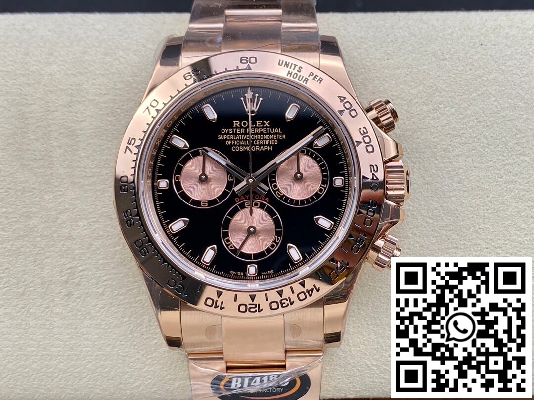 Replica Rolex Daytona M116505-0008 Bt Factory Rose Gold Replica Rolex Daytona M116505-0008 Bt Factory Rose Gold