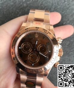 Replica Rolex Daytona M116505-0011 Noob Factory Brown Dial Replica Rolex Daytona M116505-0011 Noob Factory Brown Dial