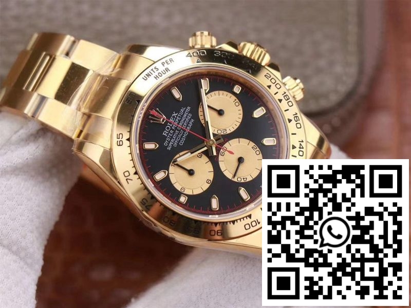 Replica Rolex Daytona M116508-0009 Noob Factory Black Dial 4130 Movement 5 Replica Rolex Daytona M116508-0009 Noob Factory Black Dial 4130 Movement 5