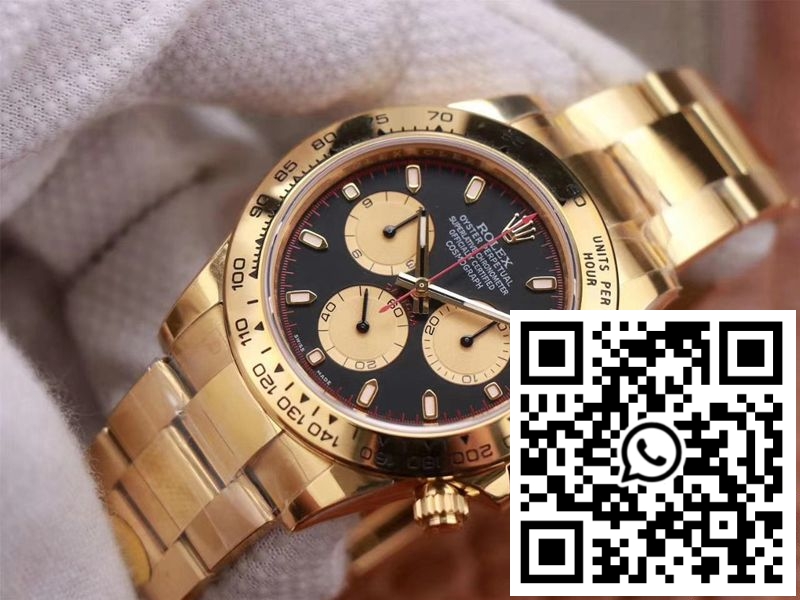 Replica Rolex Daytona M116508-0009 Noob Factory Black Dial 4130 Movement 6 Replica Rolex Daytona M116508-0009 Noob Factory Black Dial 4130 Movement 6