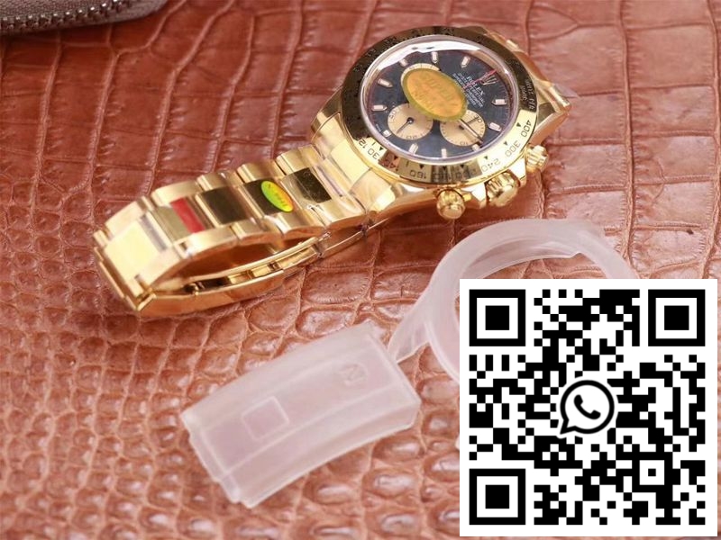 Replica Rolex Daytona M116508-0009 Noob Factory Black Dial 4130 Movement 2 Replica Rolex Daytona M116508-0009 Noob Factory Black Dial 4130 Movement 2