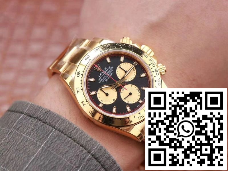 Replica Rolex Daytona M116508-0009 Noob Factory Black Dial 4130 Movement 3 Replica Rolex Daytona M116508-0009 Noob Factory Black Dial 4130 Movement 3