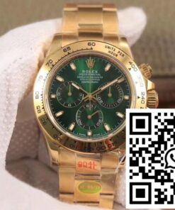 Replica Rolex Daytona M116508-0013 Noob Factory Green Dial 4130 Movement Replica Rolex Daytona M116508-0013 Noob Factory Green Dial 4130 Movement