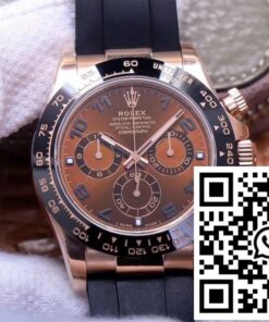 Replica Rolex Daytona M116515Ln-0015 Noob Factory Brown Dial 4130 Movement Replica Rolex Daytona M116515Ln-0015 Noob Factory Brown Dial 4130 Movement