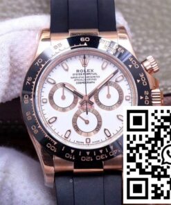 Replica Rolex Daytona M116515Ln-0019 Noob Factory White Dial 4130 Movement Replica Rolex Daytona M116515Ln-0019 Noob Factory White Dial 4130 Movement