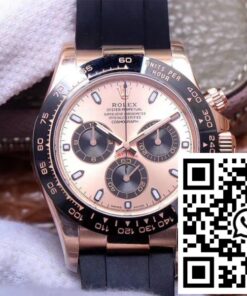 Replica Rolex Daytona M116515Ln-0021 Noob Factory Pink Dial 4130 Movement Replica Rolex Daytona M116515Ln-0021 Noob Factory Pink Dial 4130 Movement