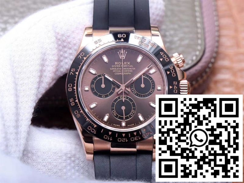Replica Rolex Daytona M116515Ln-0041 Noob Factory Chocolate Dial 4130 Movement Replica Rolex Daytona M116515Ln-0041 Noob Factory Chocolate Dial 4130 Movement