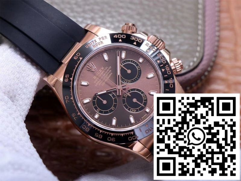 Replica Rolex Daytona M116515Ln-0041 Noob Factory Chocolate Dial 4130 Movement 5 Replica Rolex Daytona M116515Ln-0041 Noob Factory Chocolate Dial 4130 Movement 5