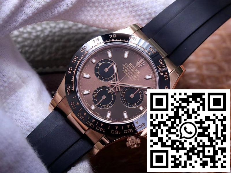 Replica Rolex Daytona M116515Ln-0041 Noob Factory Chocolate Dial 4130 Movement 6 Replica Rolex Daytona M116515Ln-0041 Noob Factory Chocolate Dial 4130 Movement 6