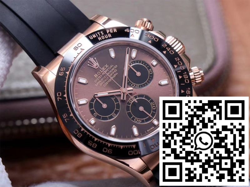 Replica Rolex Daytona M116515Ln-0041 Noob Factory Chocolate Dial 4130 Movement 7 Replica Rolex Daytona M116515Ln-0041 Noob Factory Chocolate Dial 4130 Movement 7