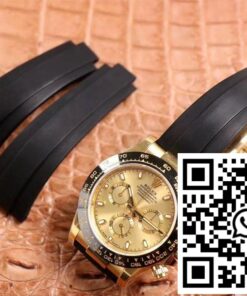Replica Rolex Daytona M116518Ln-0042 Noob Factory Champagne Dial 4130 Movement 3