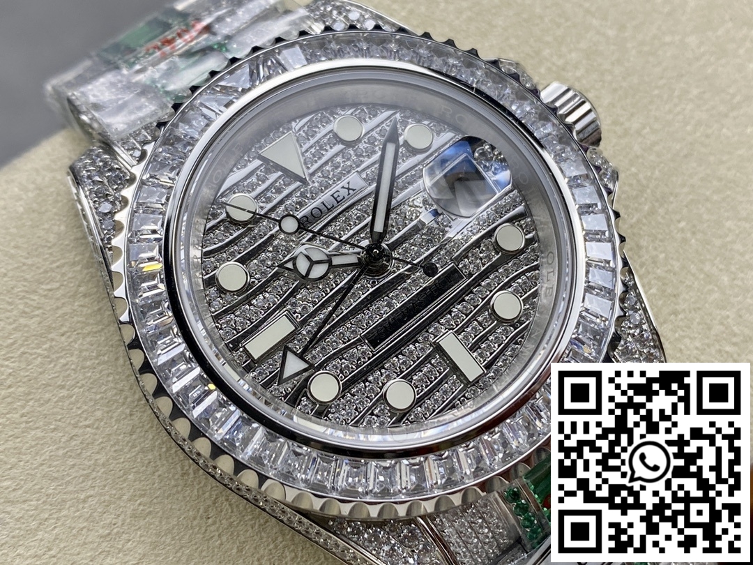 Replica Rolex Gmt Master 116769Tbr-74780B Amg Factory Diamond Bezel 4 Replica Rolex Gmt Master 116769Tbr-74780B Amg Factory Diamond Bezel 4