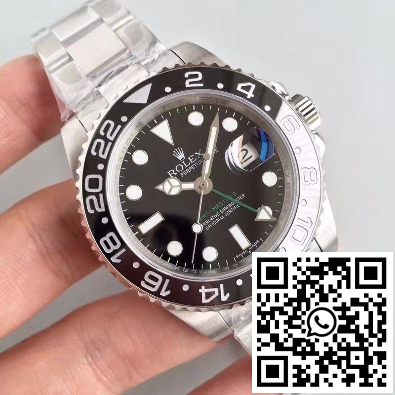 Replica Rolex Gmt Master Ii 116710Ln 40Mm Noob Factory Black Dial Replica Rolex Gmt Master Ii 116710Ln 40Mm Noob Factory Black Dial