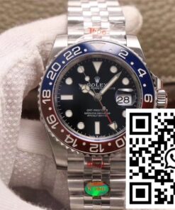 Replica Rolex Gmt Master Ii 126710Blro-0001 Noob Factory Black Dial