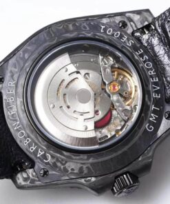 Replica Rolex Gmt-Master Ii Diw Carbon Fiber Black Fabric Strap 2