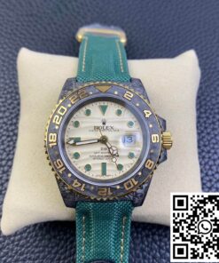 Replica Rolex Gmt-Master Ii Diw Carbon Fiber Case Green Fabric Strap Replica Rolex Gmt-Master Ii Diw Carbon Fiber Case Green Fabric Strap