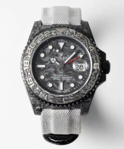 Replica Rolex Gmt-Master Ii Diw Carbon Fiber Dial Fabric Strap Replica Rolex Gmt-Master Ii Diw Carbon Fiber Dial Fabric Strap