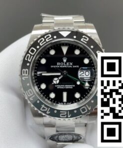 Replica Rolex Greenwich Ii Gmt M126710Grnr-0003 Black Dial Ar Factory