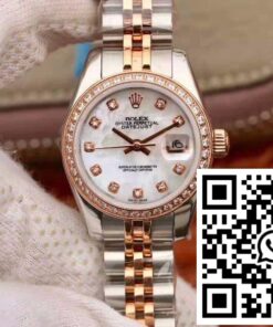 Replica Rolex Lady Datejust Two Tone Bracelet 28Mm Enamel Dial Replica Rolex Lady Datejust Two Tone Bracelet 28Mm Enamel Dial