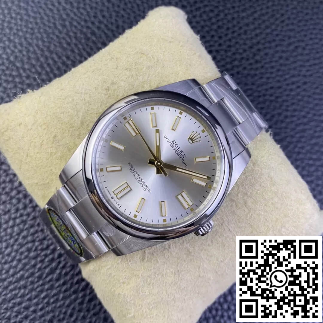 Replica Rolex Oyster Perpetual M124300-0001 41Mm Clean Factory Silver Dial 5 Replica Rolex Oyster Perpetual M124300-0001 41Mm Clean Factory Silver Dial 5