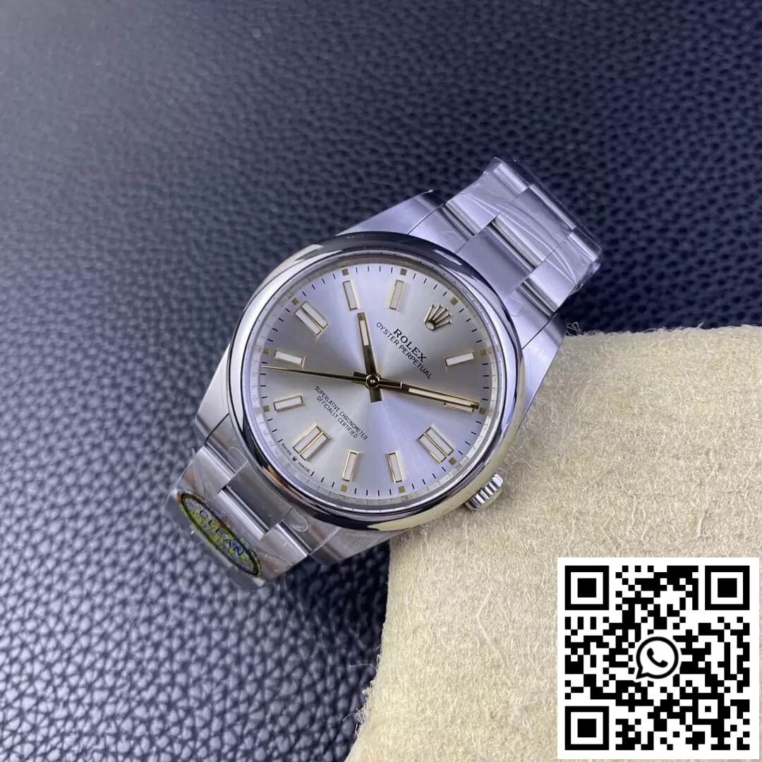 Replica Rolex Oyster Perpetual M124300-0001 41Mm Clean Factory Silver Dial 6 Replica Rolex Oyster Perpetual M124300-0001 41Mm Clean Factory Silver Dial 6