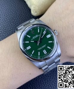 Replica Rolex Oyster Perpetual M124300-0005 41Mm Clean Factory Steel Strap 2