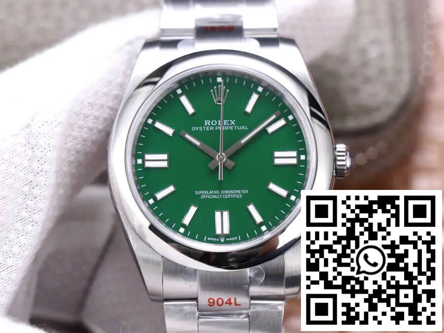 Replica Rolex Oyster Perpetual M124300-0005 41Mm Ew Factory Green Dial 6 Replica Rolex Oyster Perpetual M124300-0005 41Mm Ew Factory Green Dial 6