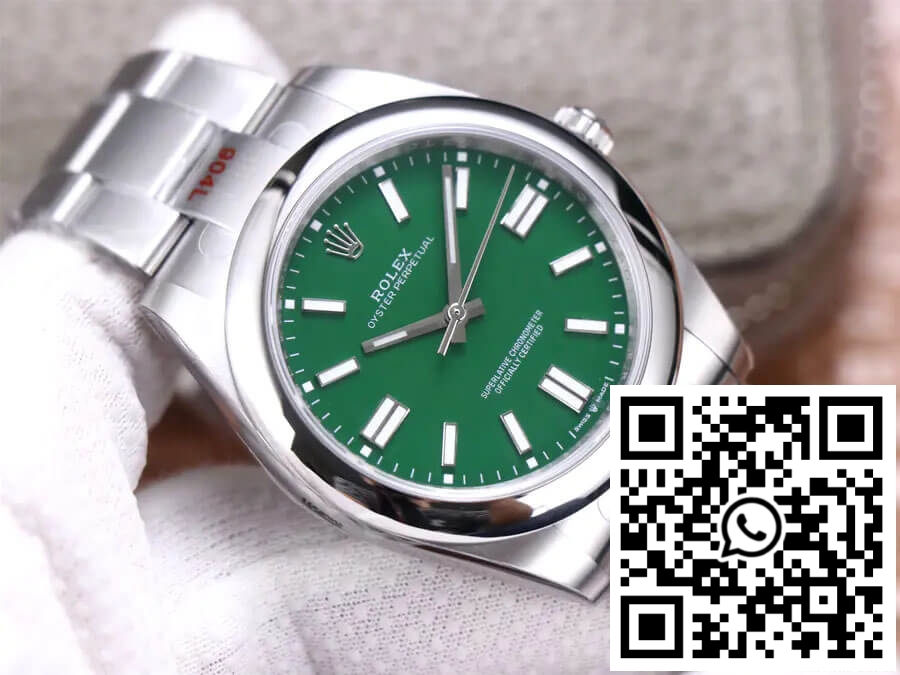 Replica Rolex Oyster Perpetual M124300-0005 41Mm Ew Factory Green Dial 7 Replica Rolex Oyster Perpetual M124300-0005 41Mm Ew Factory Green Dial 7