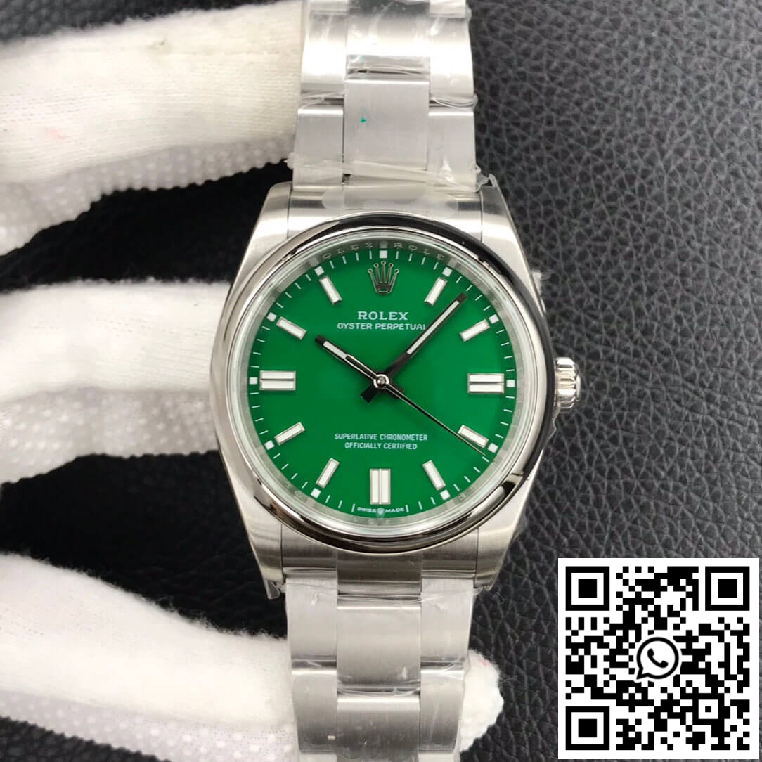Replica Rolex Oyster Perpetual M126000-0005 36Mm Ew Factory Green Dial 4 Replica Rolex Oyster Perpetual M126000-0005 36Mm Ew Factory Green Dial 4