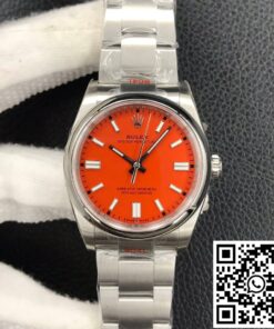 Replica Rolex Oyster Perpetual M126000-0007 36Mm Ew Factory Coral Red Dial Replica Rolex Oyster Perpetual M126000-0007 36Mm Ew Factory Coral Red Dial
