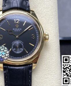 Replica Rolex Perpetual 1908 M52508-0002 R+ Factory Black Strap