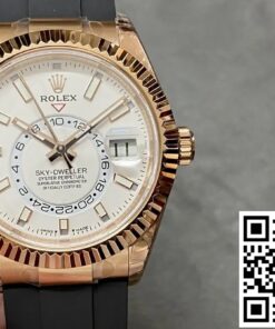 Replica Rolex Sky Dweller M326235-0004 Noob Factory Gold Case Replica Rolex Sky Dweller M326235-0004 Noob Factory Gold Case