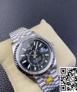 Replica Rolex Sky Dweller M326934-0006 Noob Factory Black Dial Replica Rolex Sky Dweller M326934-0006 Noob Factory Black Dial