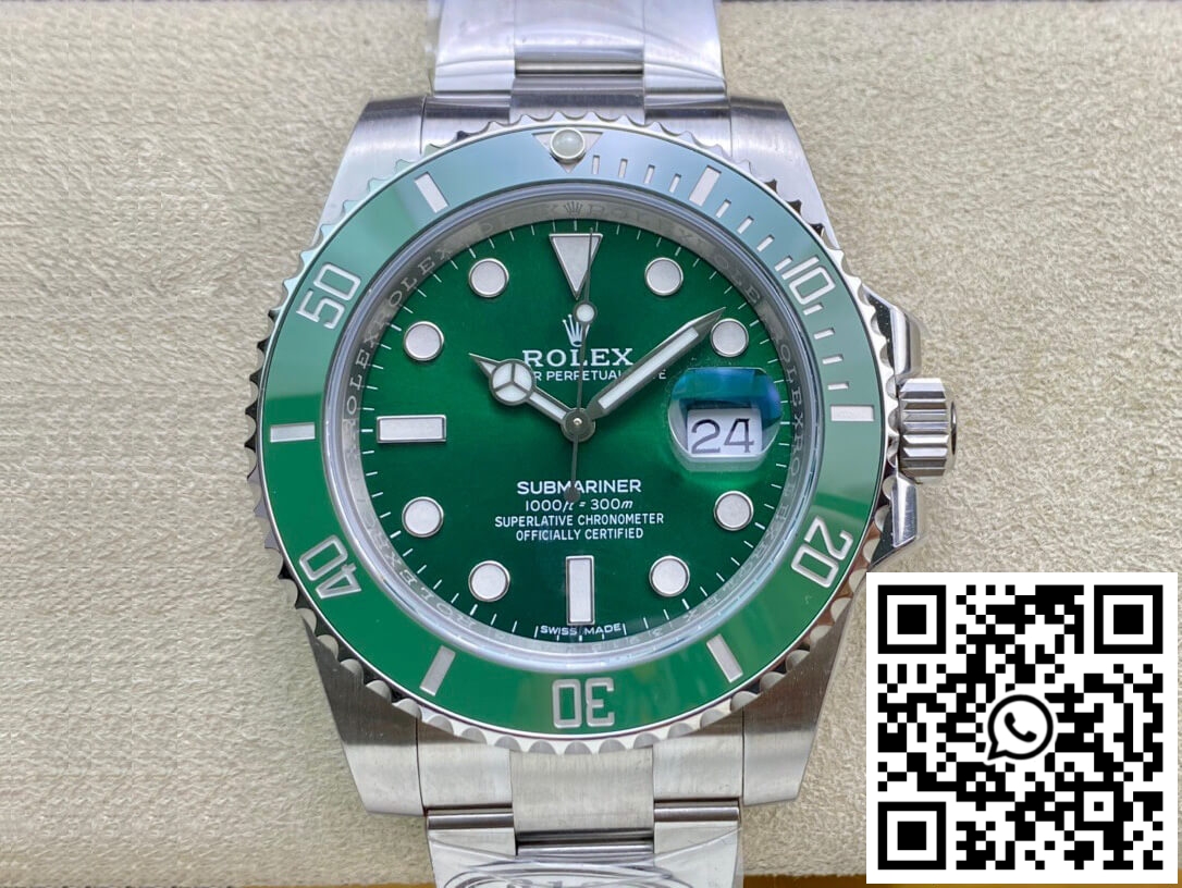 Replica Rolex Submariner 116610Lv-97200 Clean Factory V4 Green Dial 5 Replica Rolex Submariner 116610Lv-97200 Clean Factory V4 Green Dial 5