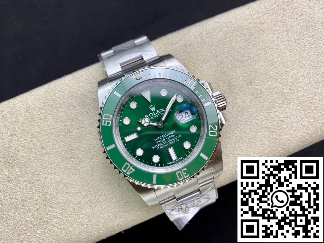 Replica Rolex Submariner 116610Lv-97200 Clean Factory V4 Green Dial 9 Replica Rolex Submariner 116610Lv-97200 Clean Factory V4 Green Dial 9