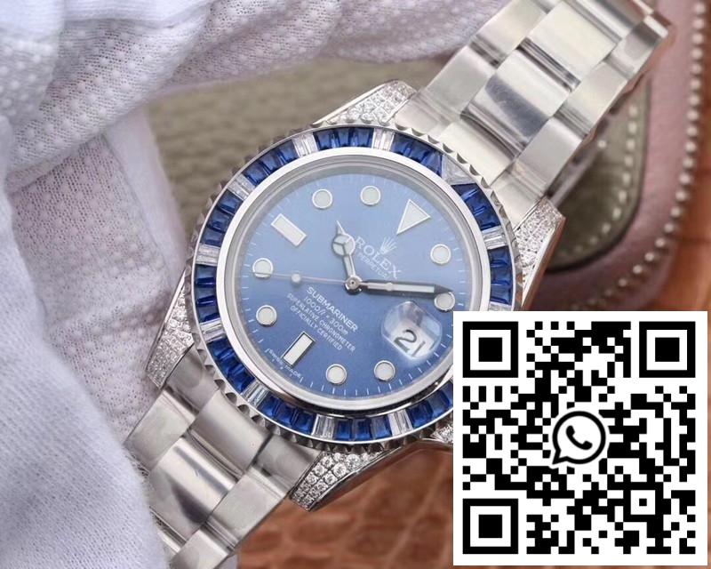 Replica Rolex Submariner Date 116619Lb Diamond Customized Edition Gs Factory Blue Dial 5 Replica Rolex Submariner Date 116619Lb Diamond Customized Edition Gs Factory Blue Dial 5
