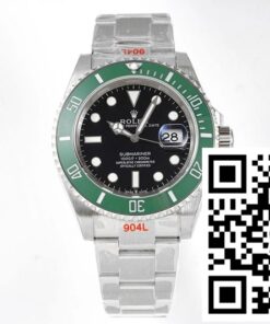 Replica Rolex Submariner Date M126610Lv-0002 41Mm Rof Factory Black Dial