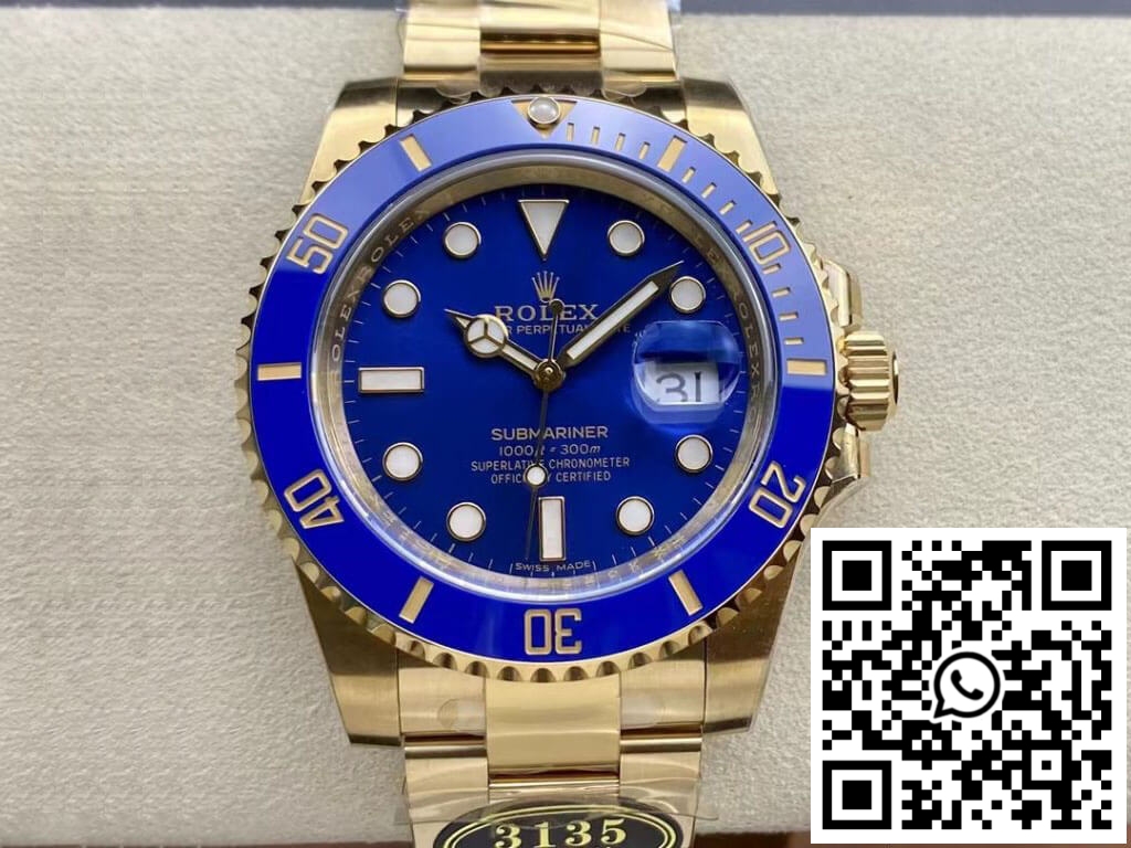 Replica Rolex Submariner M116618Lb-0003 Clean Factory Blue Bezel 3 Replica Rolex Submariner M116618Lb-0003 Clean Factory Blue Bezel 3