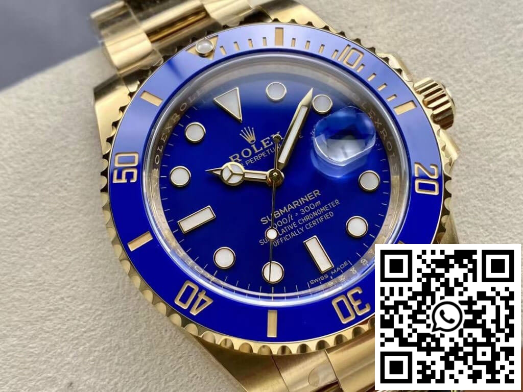 Replica Rolex Submariner M116618Lb-0003 Clean Factory Blue Bezel 4 Replica Rolex Submariner M116618Lb-0003 Clean Factory Blue Bezel 4