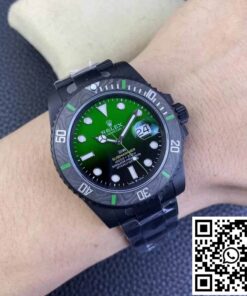 Replica Rolex Submariner Vs Factory Carbon Fiber Green Gradient Dial 2
