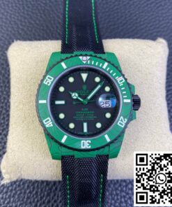 Replica Rolex Submariner Vs Factory Green Carbon Fiber Bezel