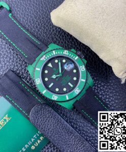 Replica Rolex Submariner Vs Factory Green Carbon Fiber Bezel 2