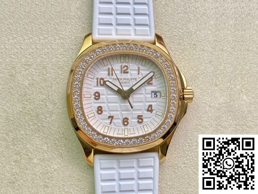 Replica Patek Philippe Aquanaut 5067A Quartz Ladies Ppf Factory Yellow Gold Diamond-Set Bezel Replica Patek Philippe Aquanaut 5067A Quartz Ladies Ppf Factory Yellow Gold Diamond-Set Bezel