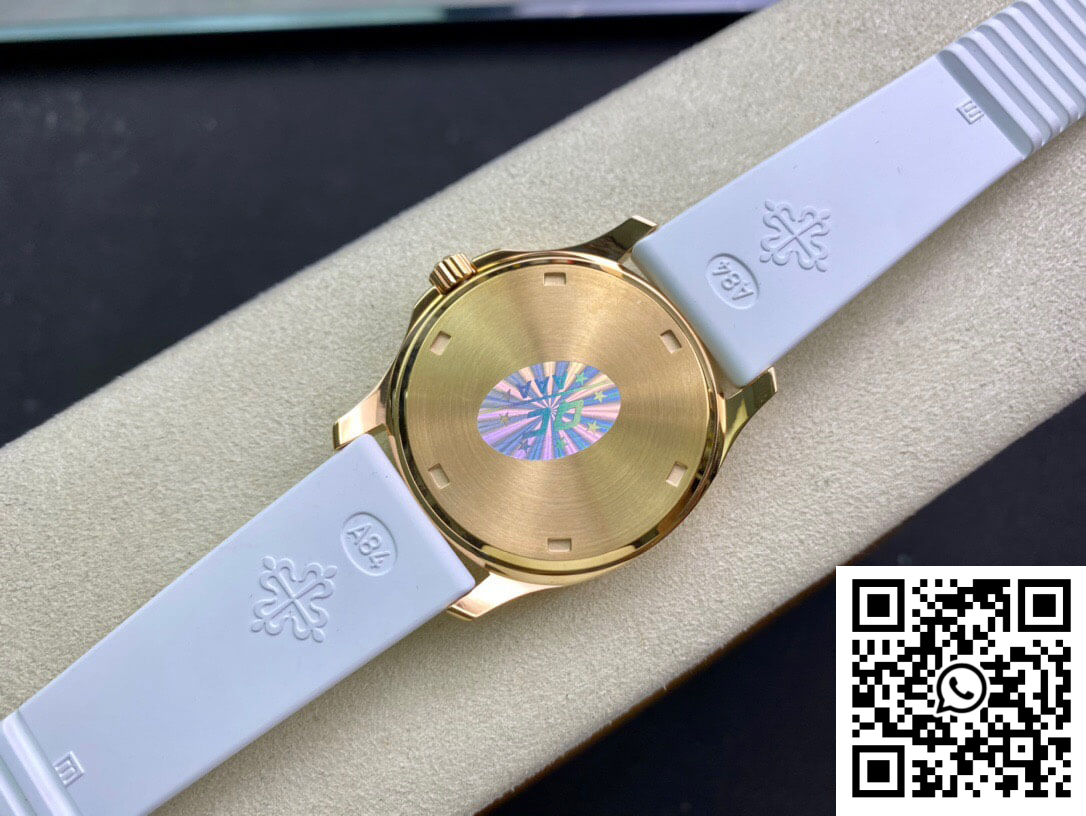 Replica Patek Philippe Aquanaut 5067A Quartz Ladies Ppf Factory Yellow Gold Diamond-Set Bezel 9 Replica Patek Philippe Aquanaut 5067A Quartz Ladies Ppf Factory Yellow Gold Diamond-Set Bezel 9