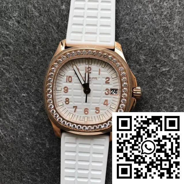 Replica Patek Philippe Aquanaut 5068R-010 Ppf Factory White Dial 8 Replica Patek Philippe Aquanaut 5068R-010 Ppf Factory White Dial 8