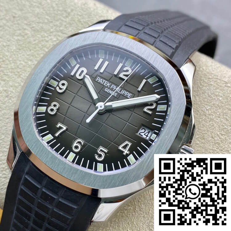 Replica Patek Philippe Aquanaut 5167A-001 3K Factory Black Strap 5 Replica Patek Philippe Aquanaut 5167A-001 3K Factory Black Strap 5
