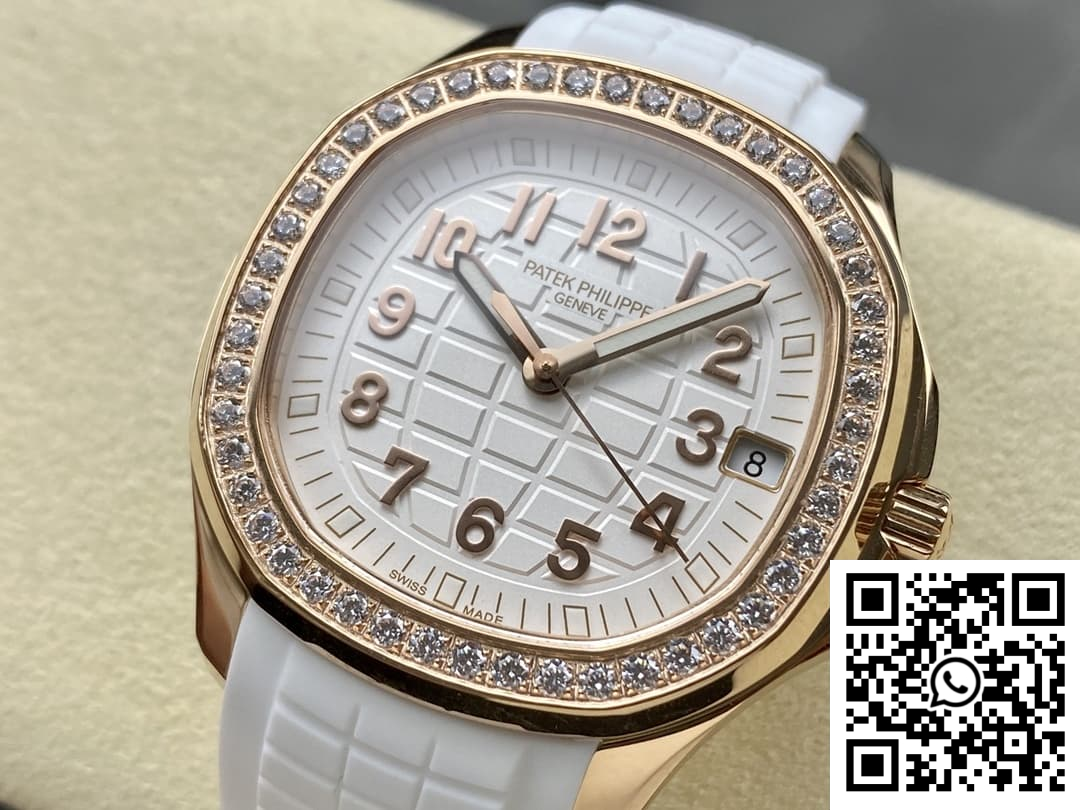 Replica Patek Philippe Aquanaut 5268-200R-001 Gr Factory White Dial 5 Replica Patek Philippe Aquanaut 5268-200R-001 Gr Factory White Dial 5