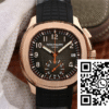 Replica Patek Philippe Aquanaut 5167R-001 40Mm Zf Factory Dark Brown Dial 12
